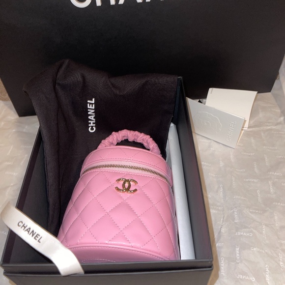 CHANEL Authentic Mini Pink Bag 22S NWT - Picture 2 of 7